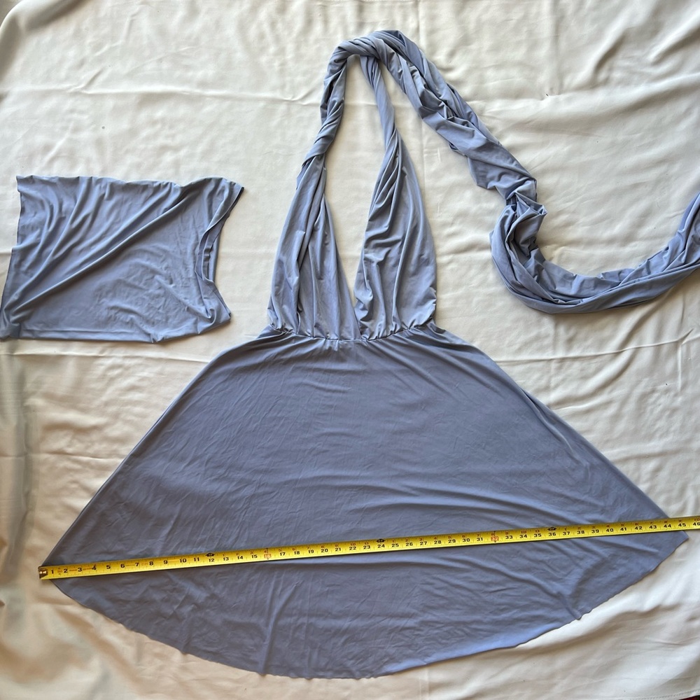 EUC Beautiful Periwinkle Infinity Dress, 100 different styles in ONE dress!!! - Picture 9 of 16